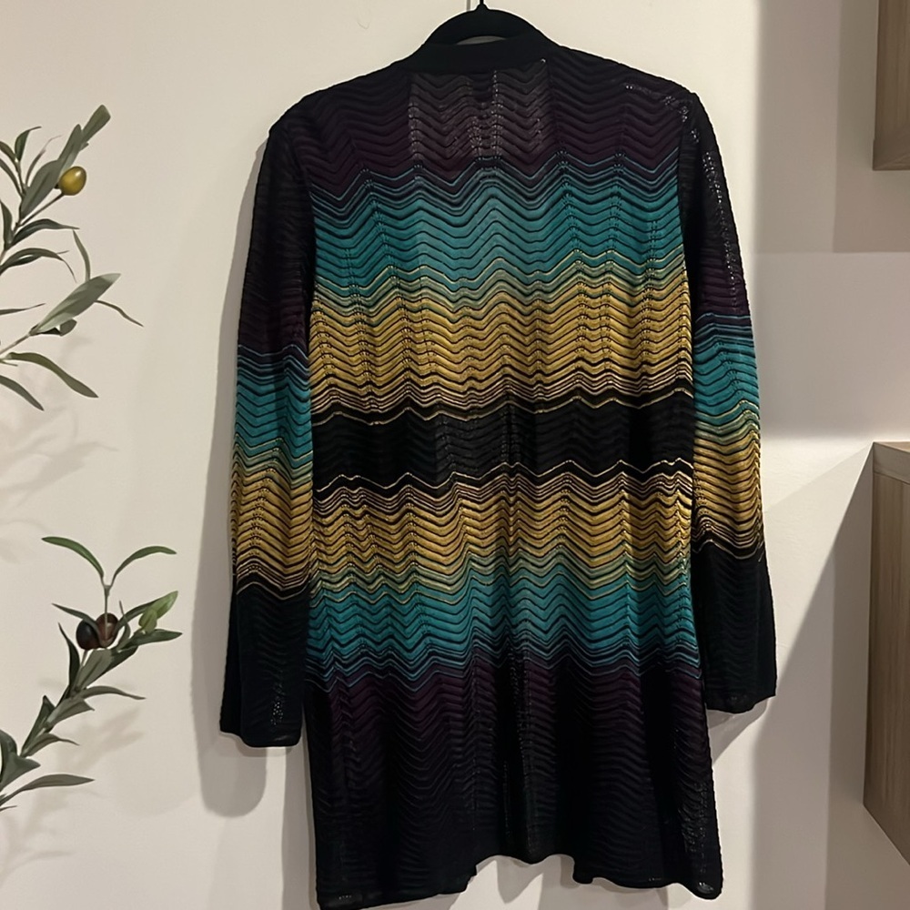 Missoni chevron stripe cardigan sweater - Picture 5 of 12